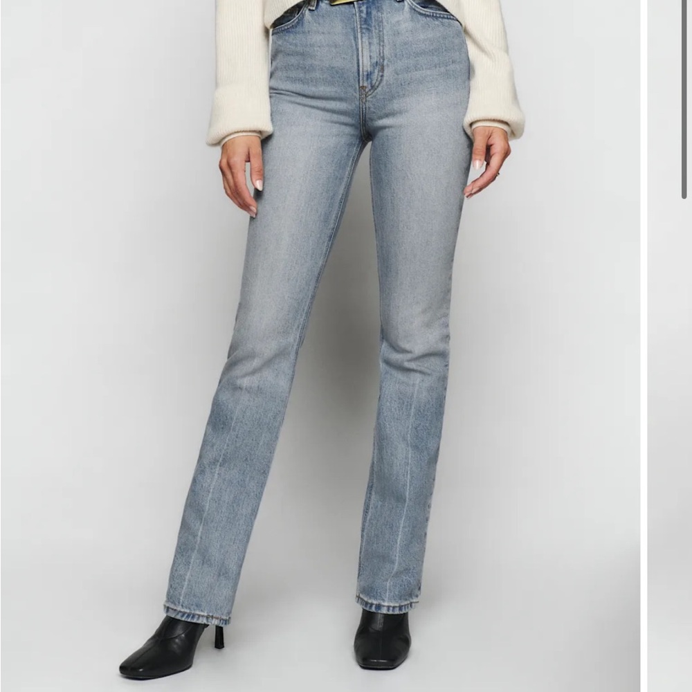 Reformation High-Rise Bootcut Jeans